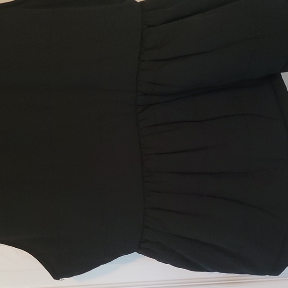 Black lightly filled puffer jacket vest - Picture 7 of 9